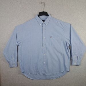 Ralph Lauren Jeans Co Men's XL Long Sleeve Button Down Shirt Flag Logo